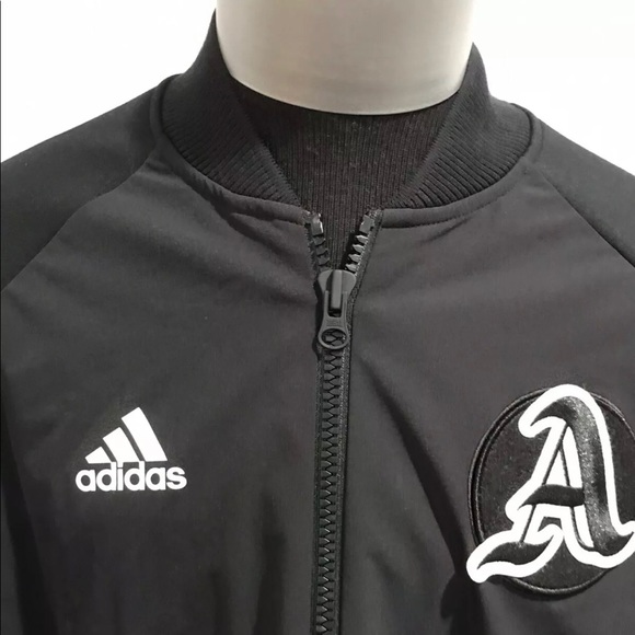 Adidas New York VRCT Jacket  Men’s Size M Black Gray - Picture 3 of 4